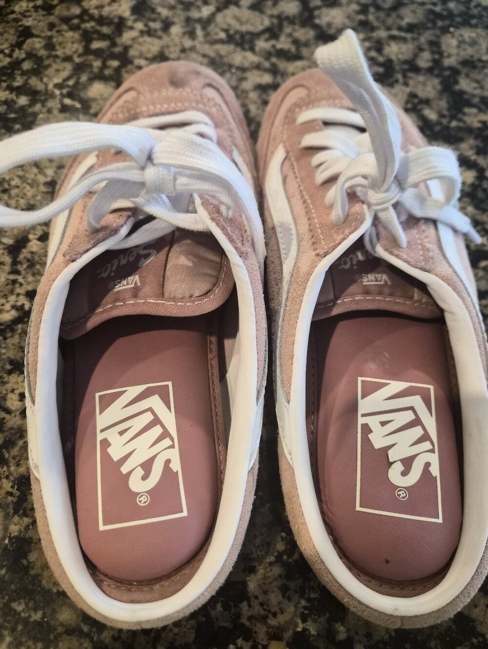 Vans Suede Pink Low-Profile Women's Sneakers - Picture 5 of 5